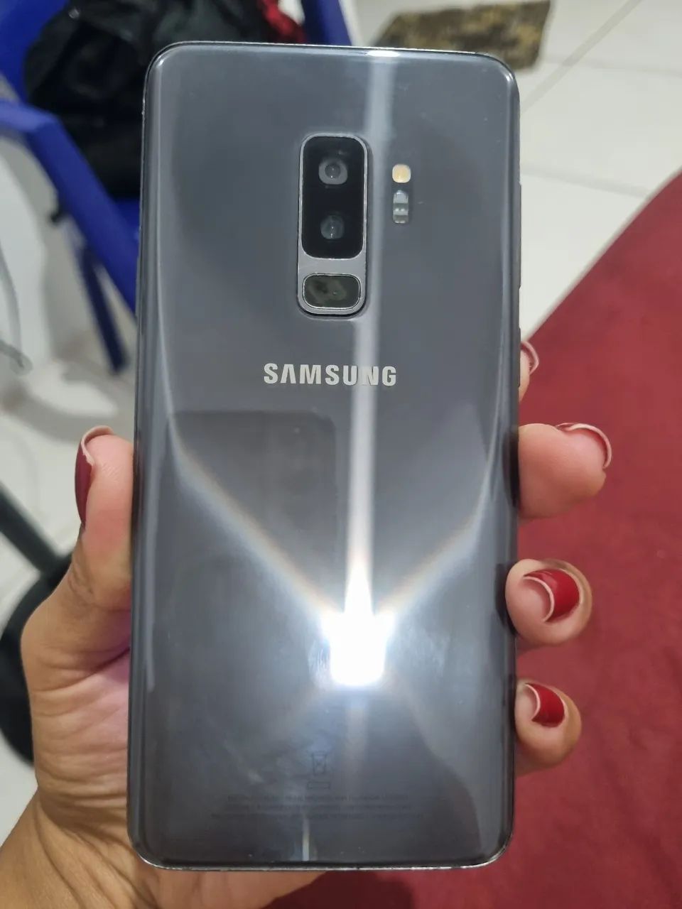 Vendo Samsung S9 Plus funcionando  - Foto 4