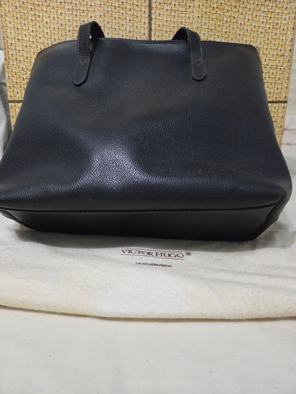 Bolsa de couro - Victor Hugo  - Foto 2