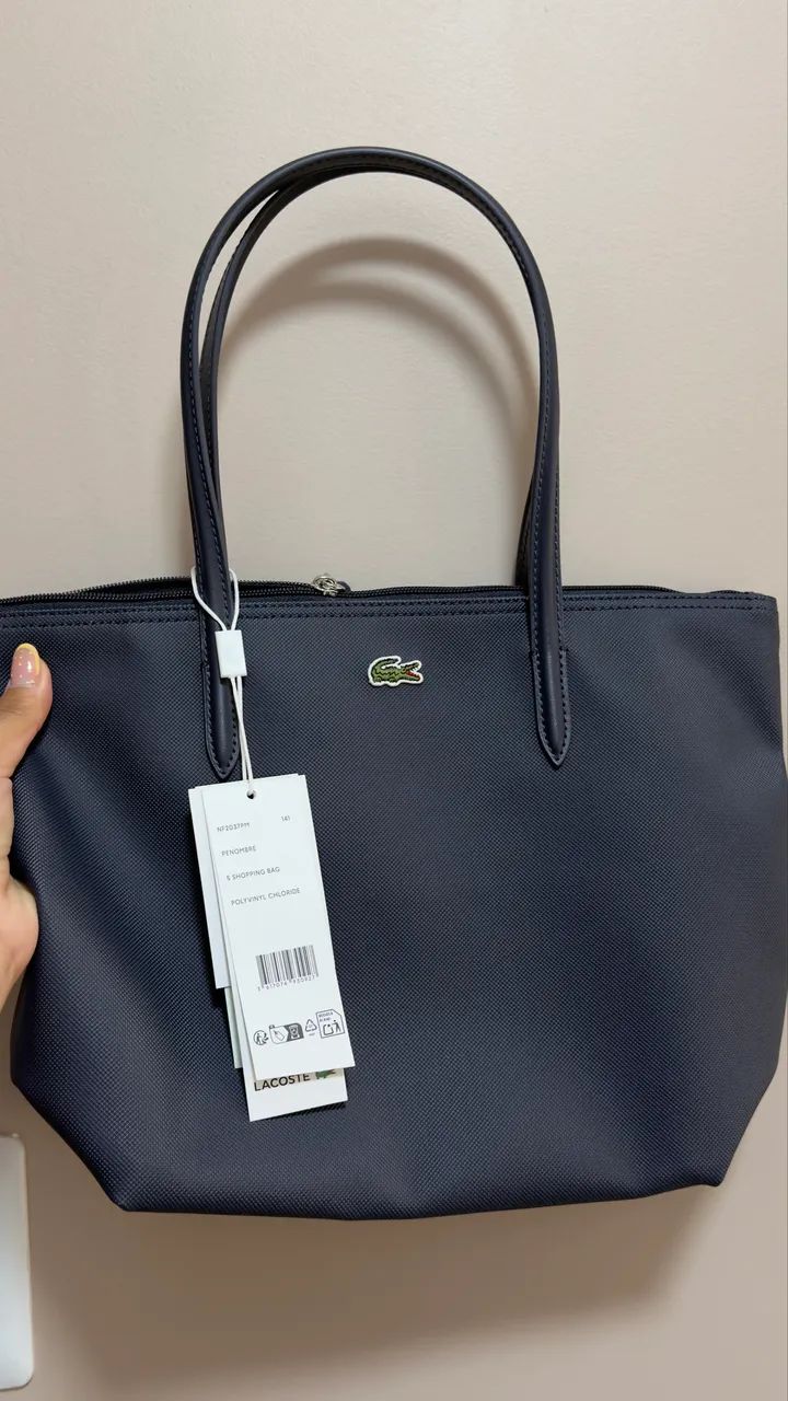 Bolsa Lacoste original, com etiqueta 