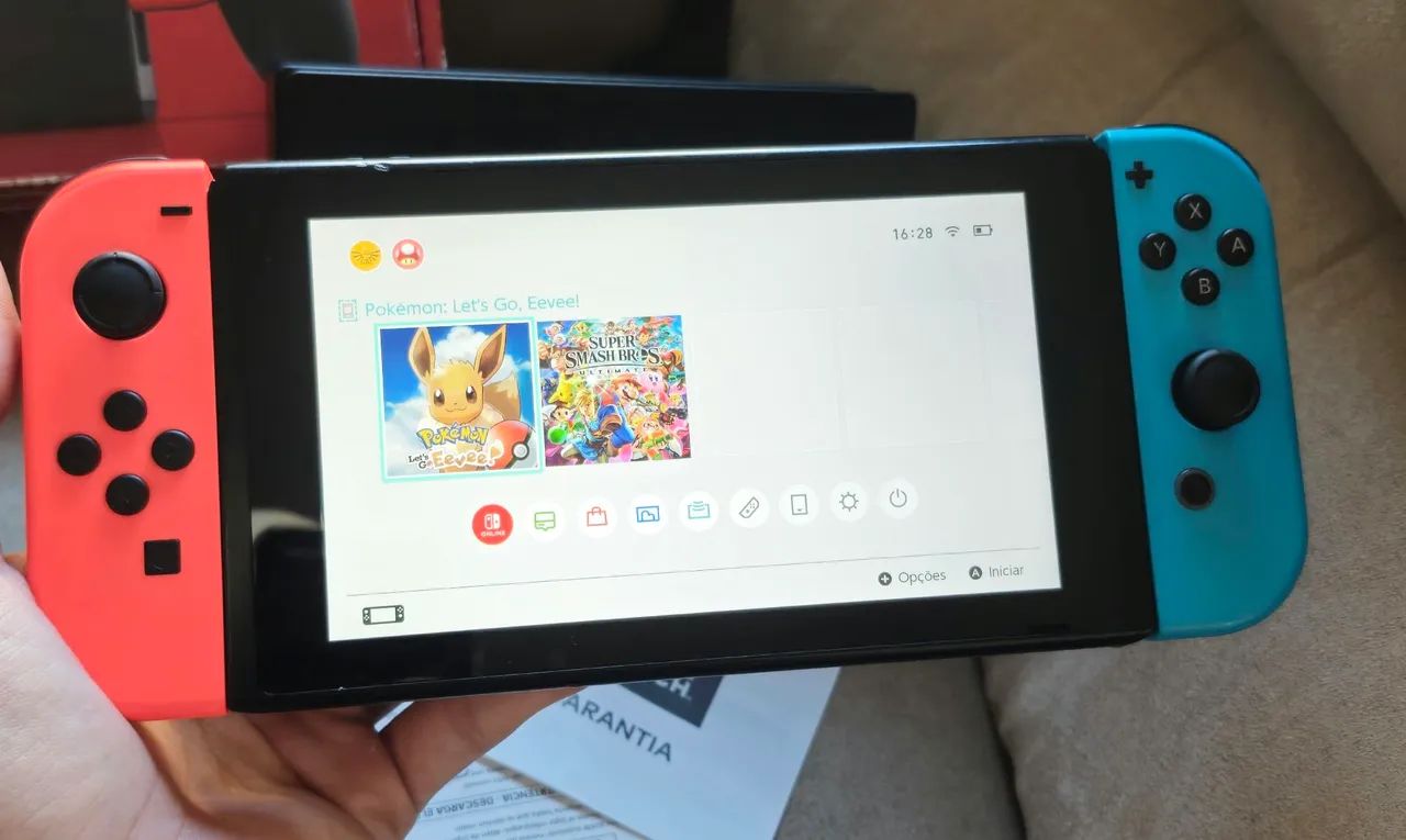 Nintendo Switch V2 (Faço olx pay) - Foto 2