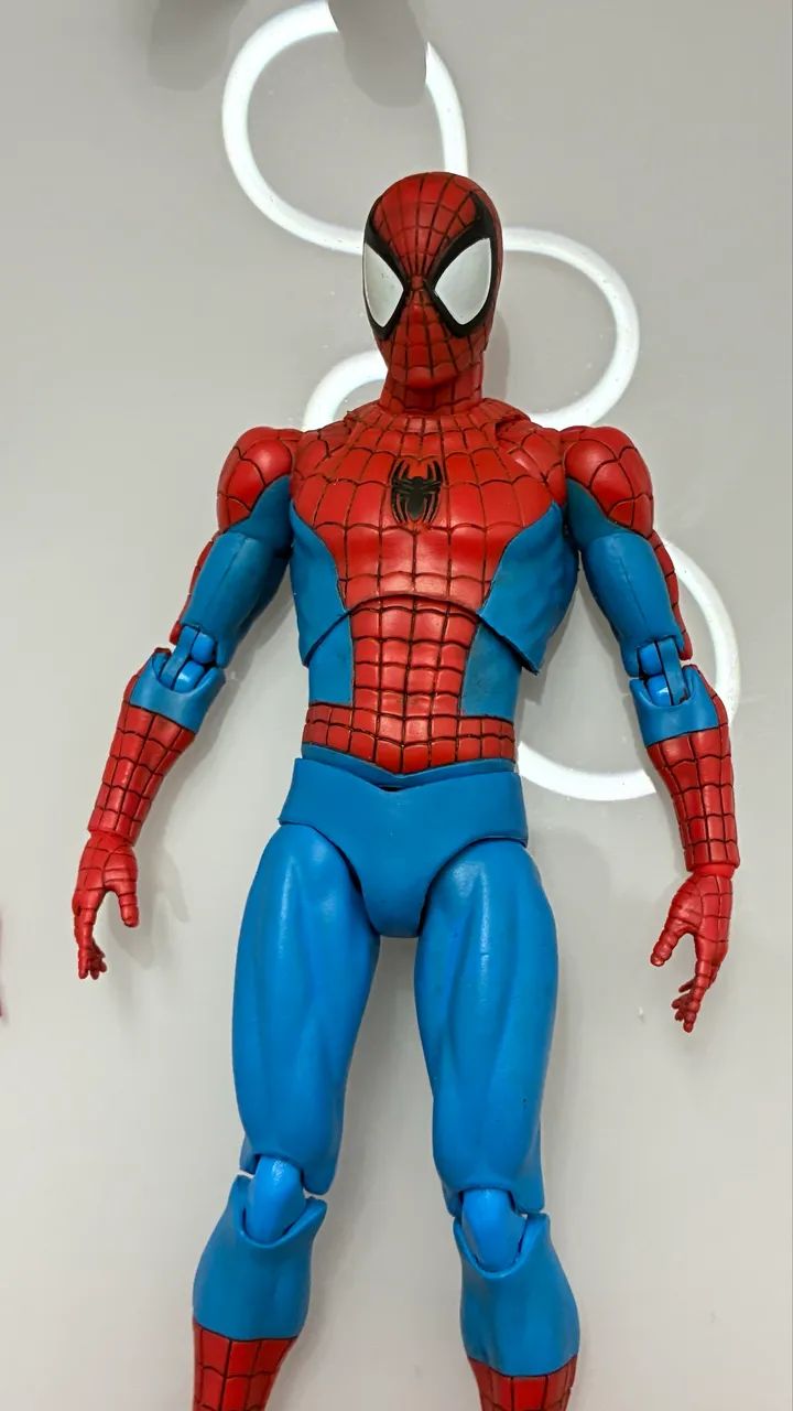 MAFEX 185 SPIDER MAN スパイダーマン Um Homem-aranha Mafex 185 Figuras De Ação Do Homem-aranha De