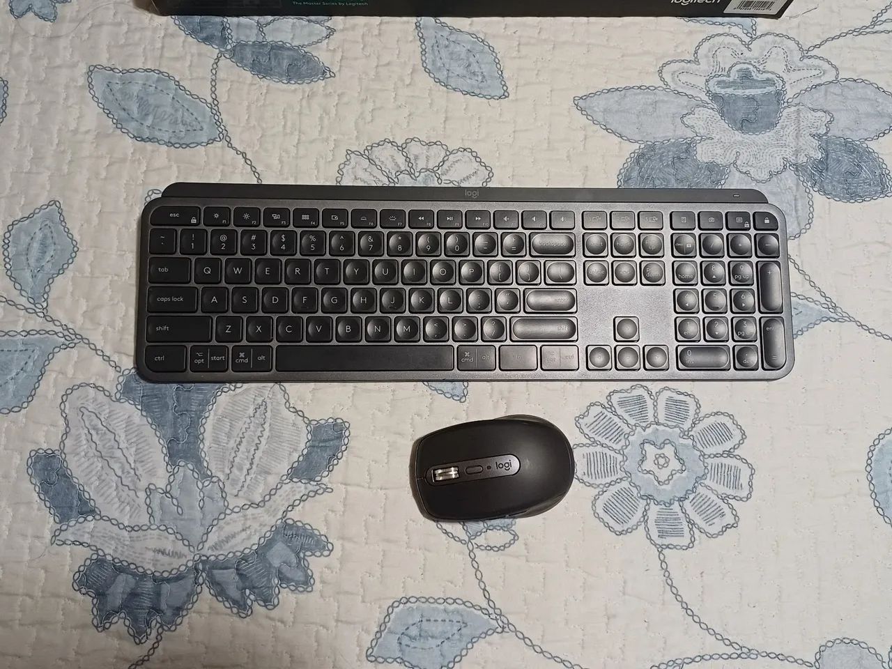 Teclado e mouse sem fio logitech MX - Foto 2