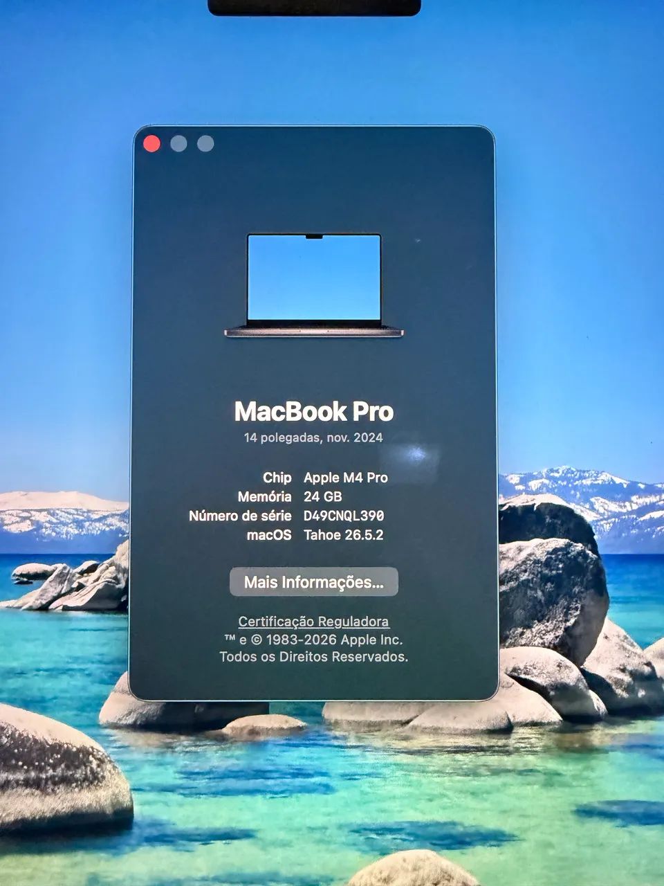 Macbook PRO - M4 PRO - 24gb RAM - 1tb SSD - Foto 5