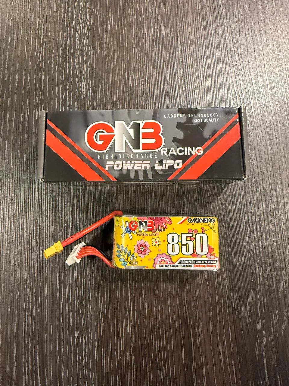 Bateria LIHV GNB 4s 850mah 120c - Foto 2