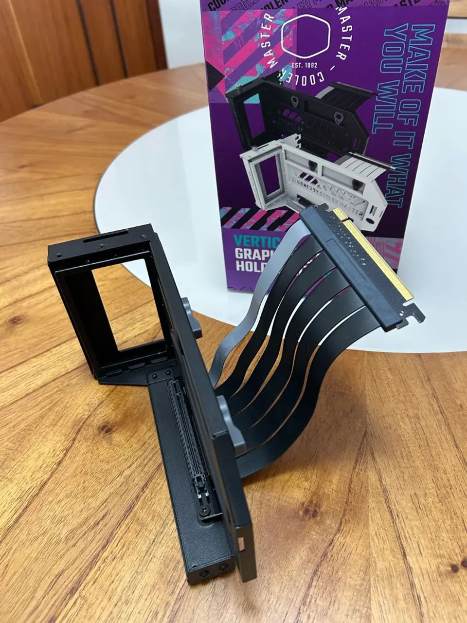 Suporte placa de vídeo vertical cooler master - Foto 4