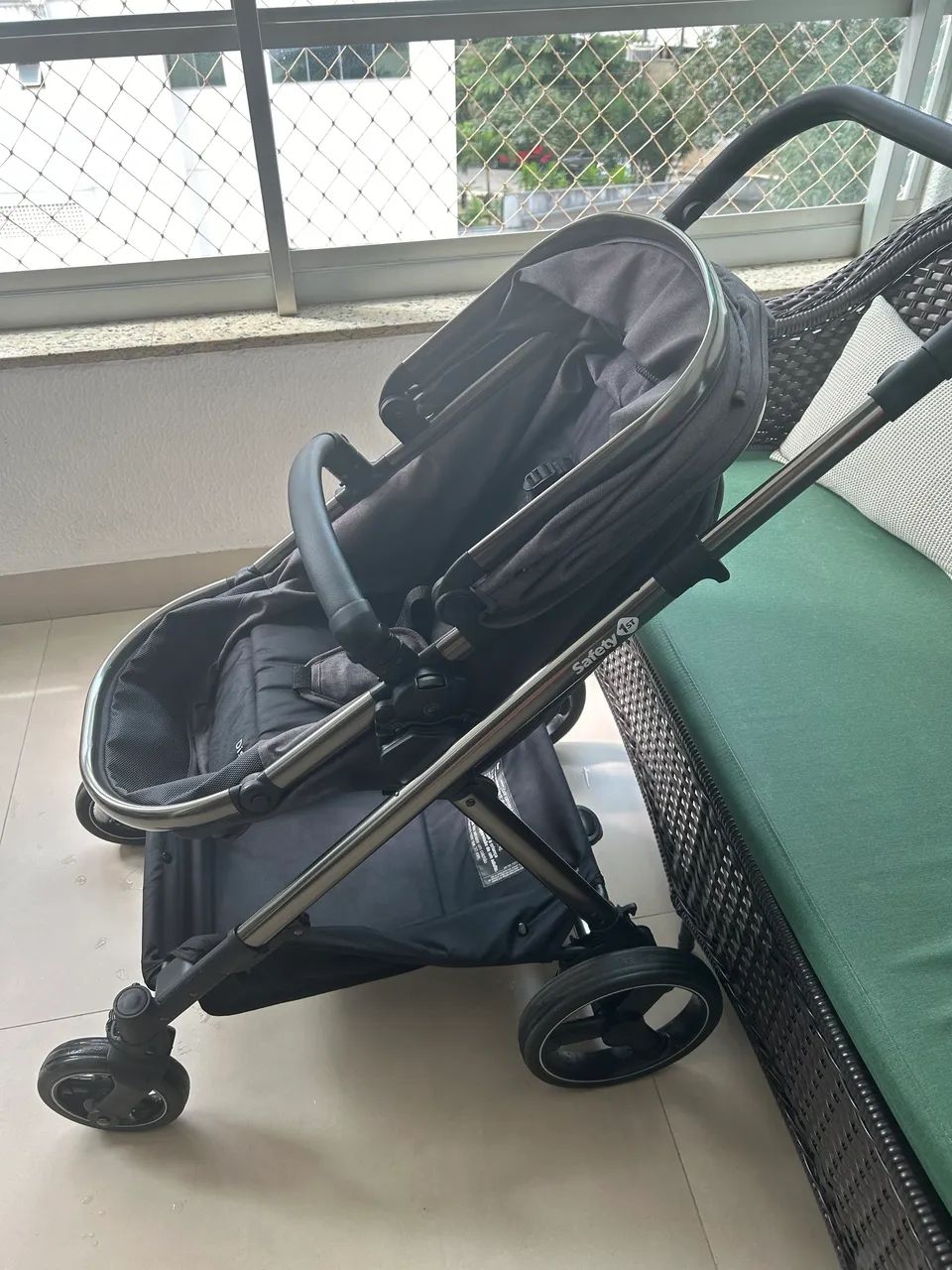 Carrinho Discover Safety 1st - Função moisés e passeio - Foto 3