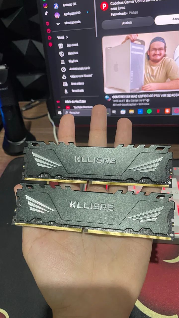 Memória ram 8 gb ddr4 3200 mhz  - Foto 2