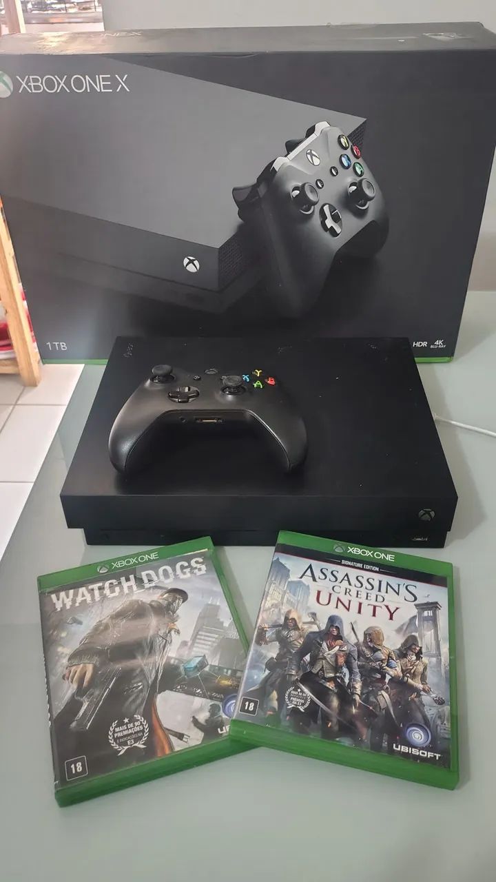 Xbox one X, venda