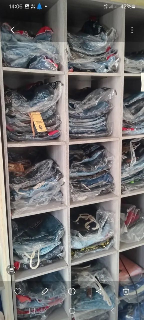 Bermudas jeans 