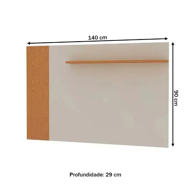 Painel Flórida Cinamomo/Off White - Foto 2