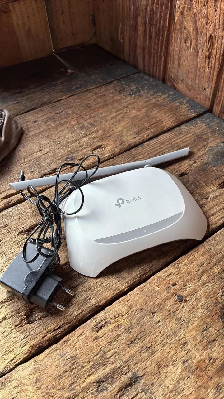 Roteador TP-Link Wi-Fi com fonte original - funcionando