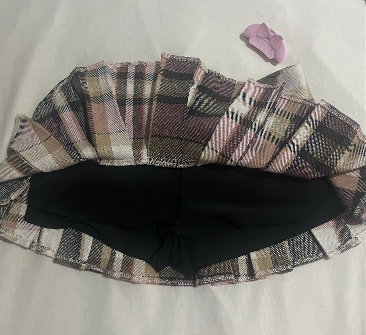 Saia plissada rosa - Foto 2