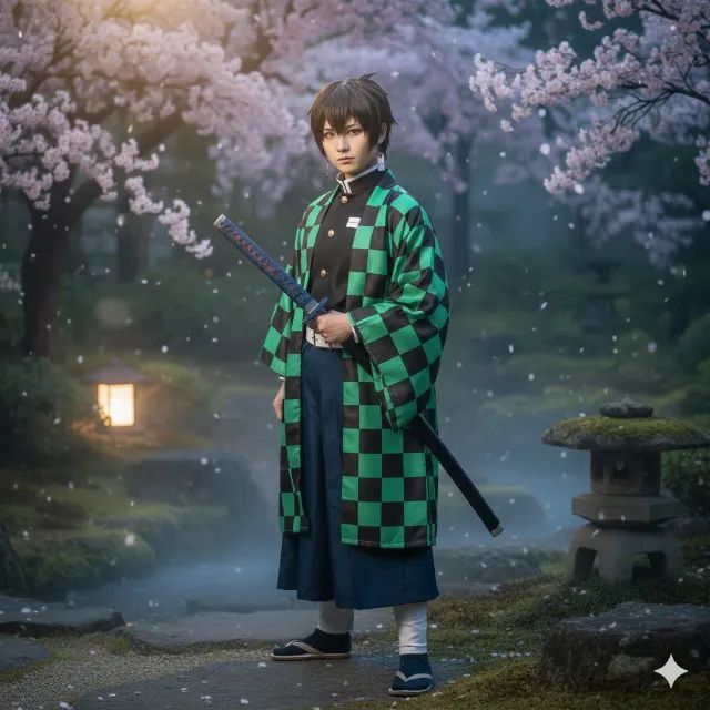 Kimono Tanjiro Kamado Tam PP