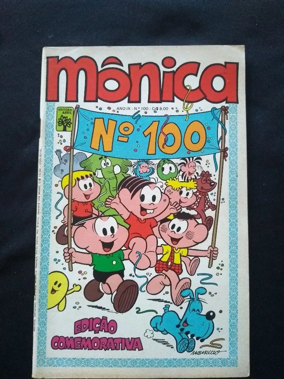 Mônica - Número 100 - Editora abril ( 1978 )
