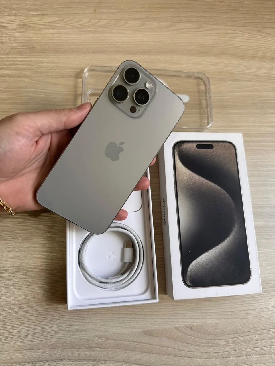 15 Pro Max 256gb, todo original, impecável  - Foto 4