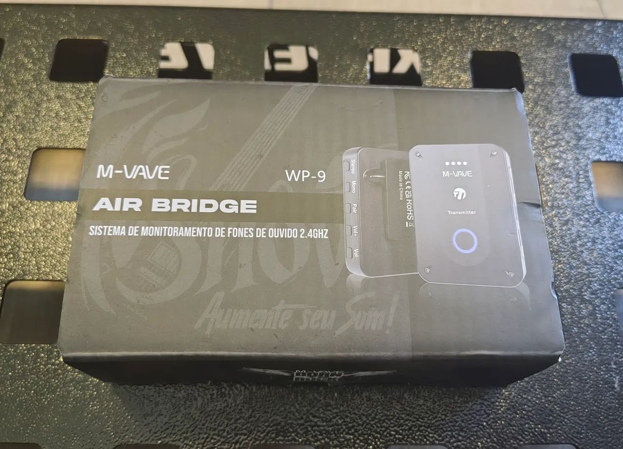 Transmissor e receptor para fone M-Vave 