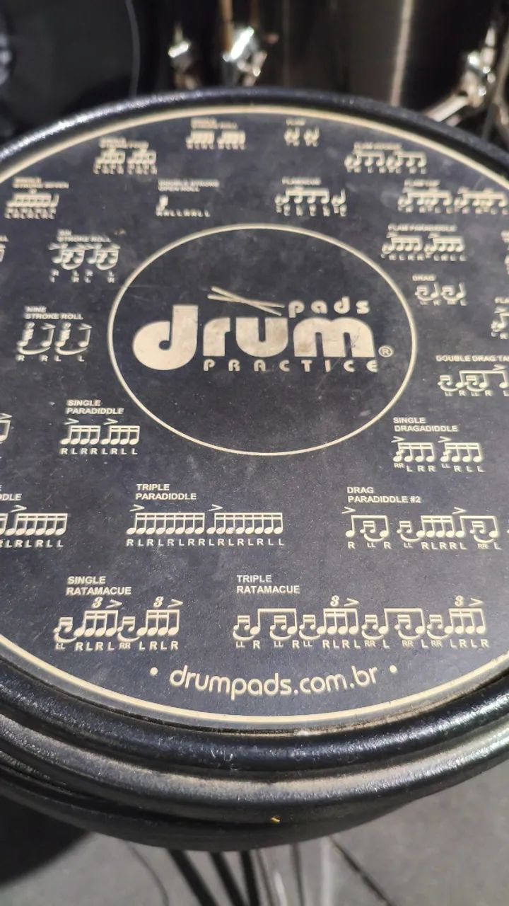 Pad de Estudo Drum Practice 12 " - Foto 2