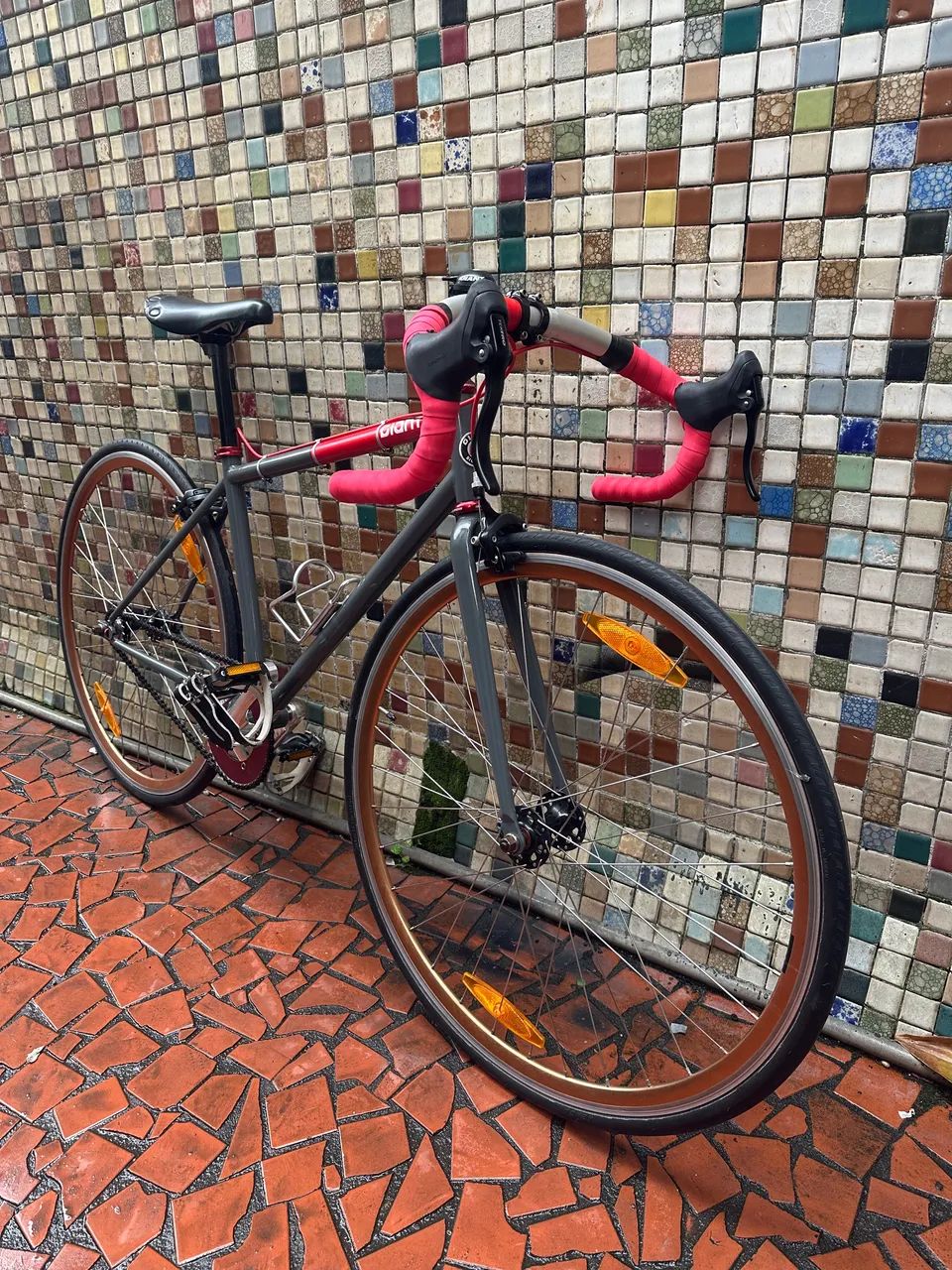 Bicicleta Giant Fixa de Cromoly - Foto 3