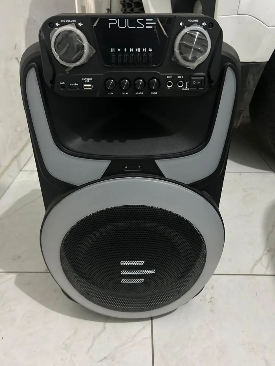 Caixa de Som Pulse Burst 2 750W RMS 12POL BT/AUX/USB - SP408 - Foto 5
