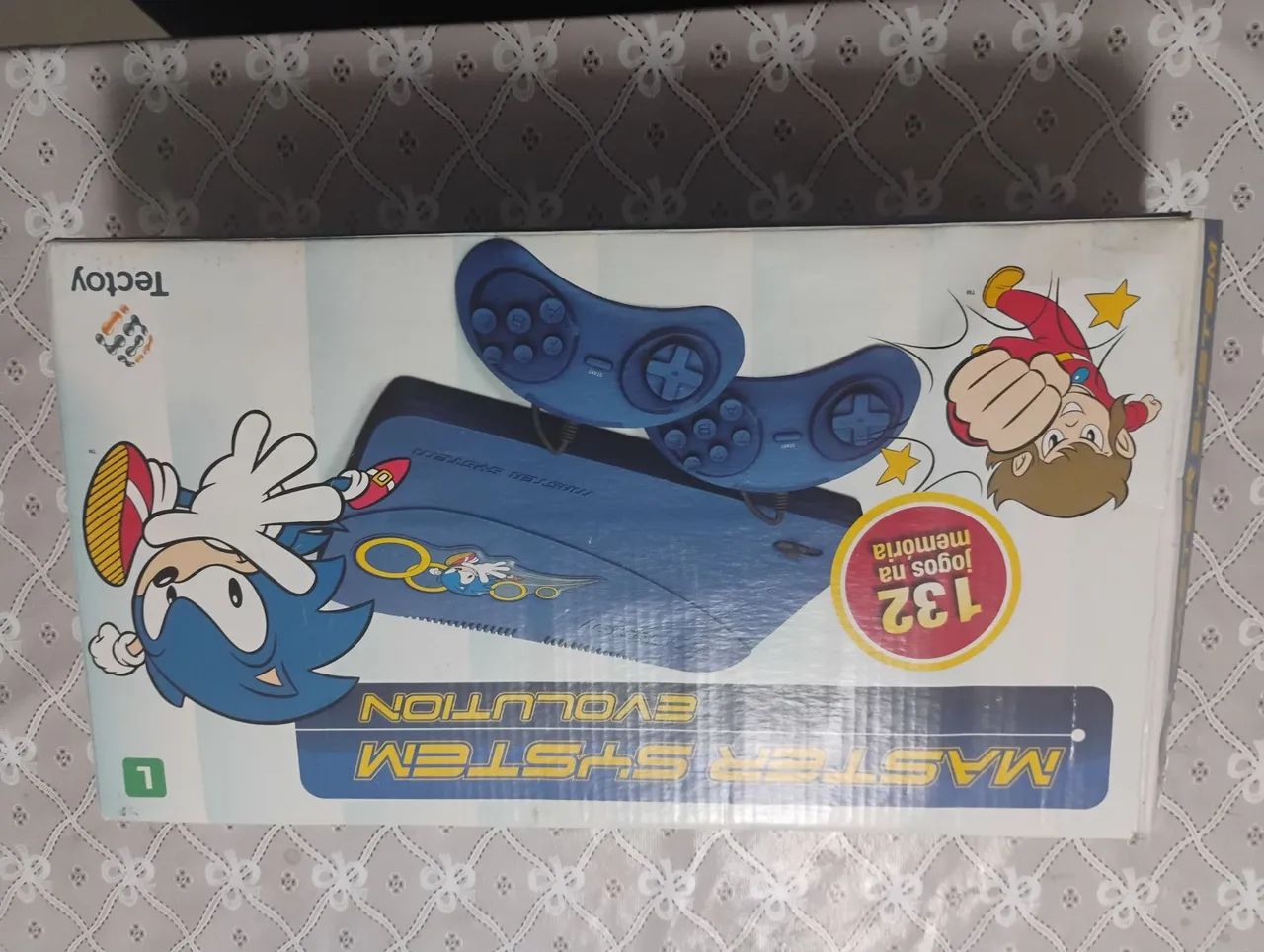 Vídeogame Master system evolution Sonic novo