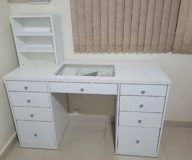 Penteadeira em Mdf Branca
