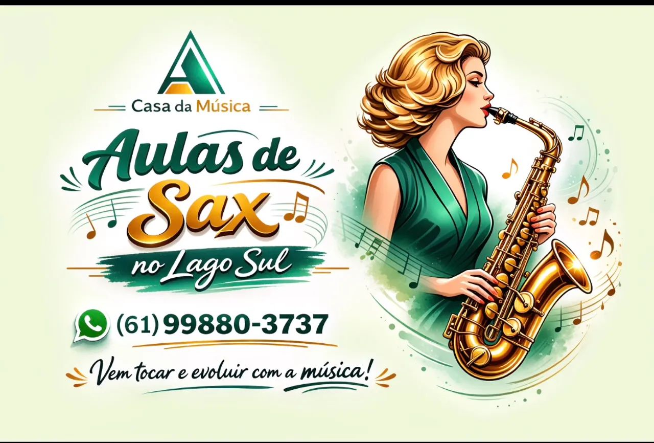 Aulas de saxofone e teoria musical 