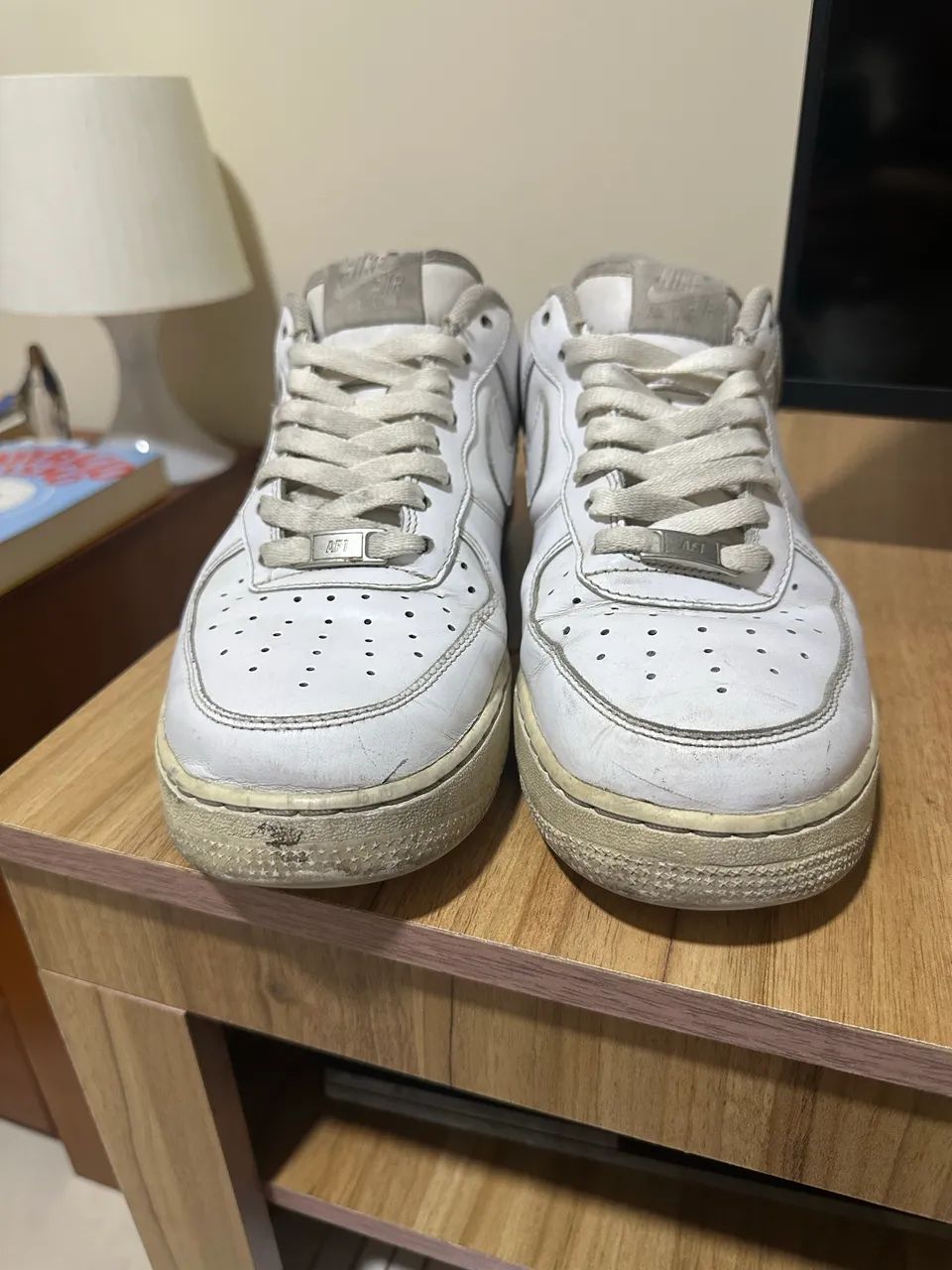 Nike AF1 Triple White (42) - Usado - Foto 3