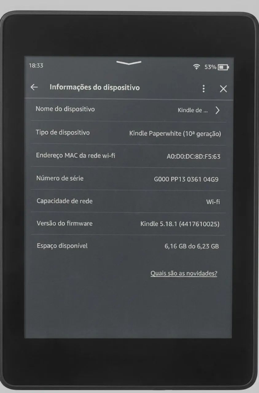 【Banana】Kindle Paperwhite （第10世代・8GB） Kindle PaperWhite 10ª Geração 8gb - Tablets e E-Readers - Jardim