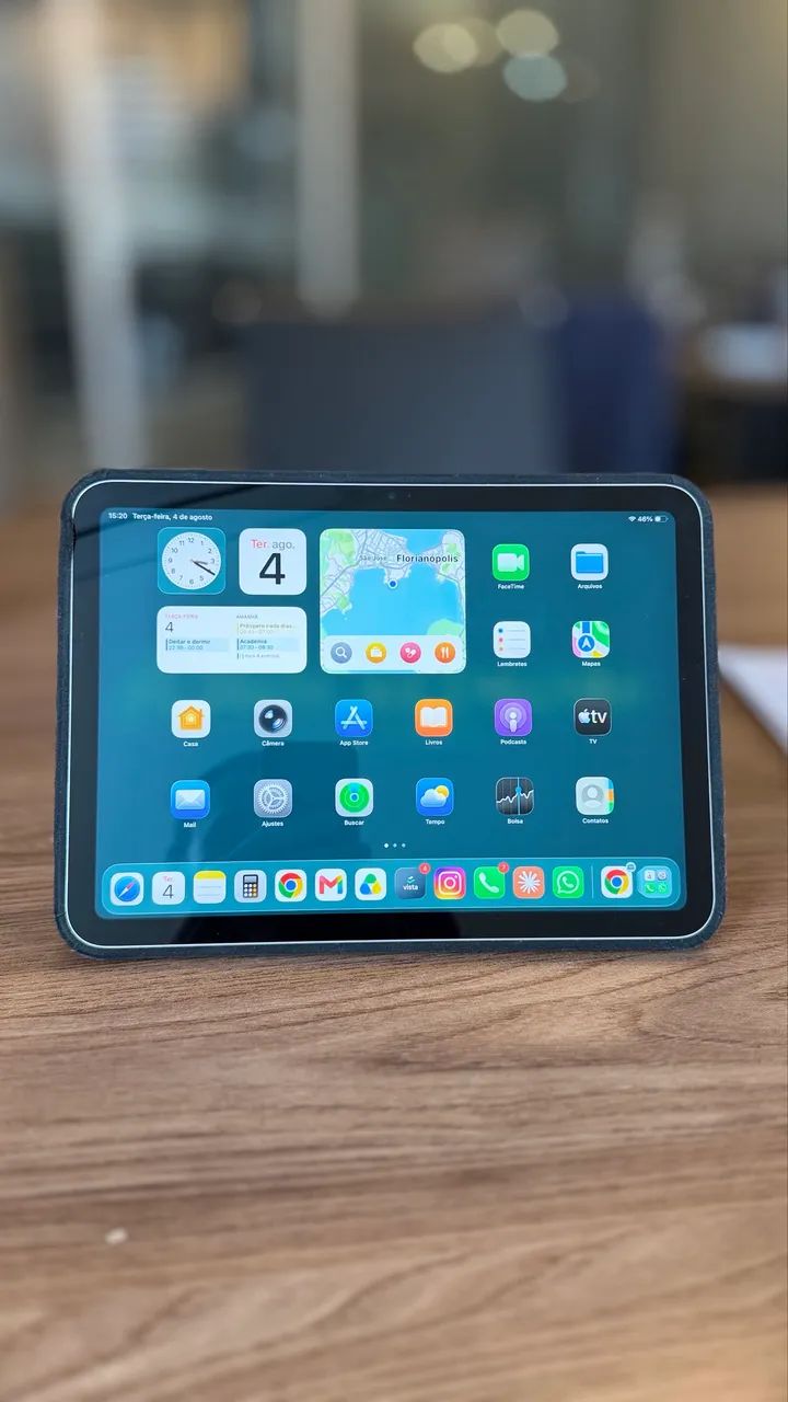 iPad 10 - completo na caixa Prata 64Gb - Foto 5
