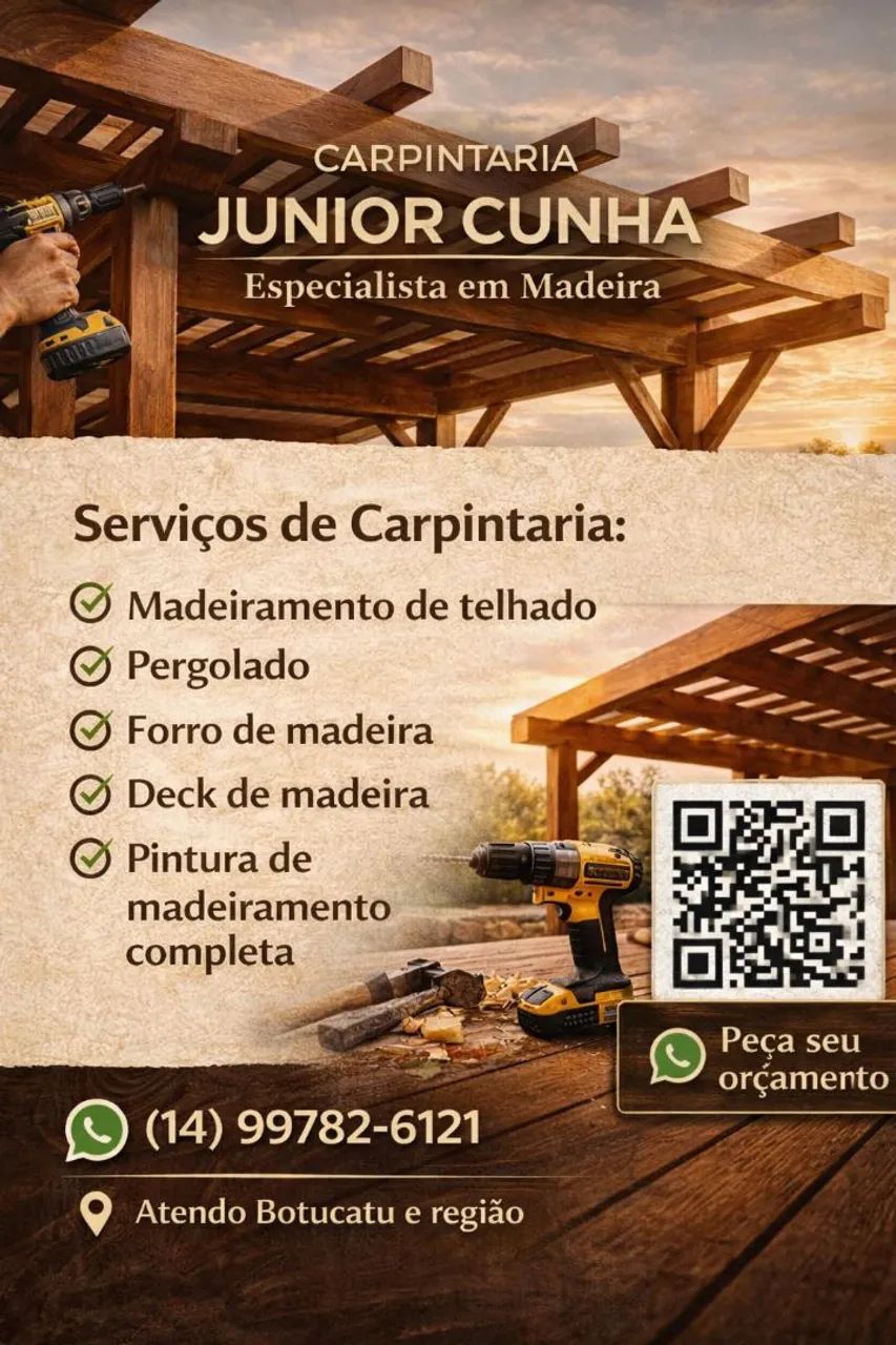 Serviços de carpintaria 