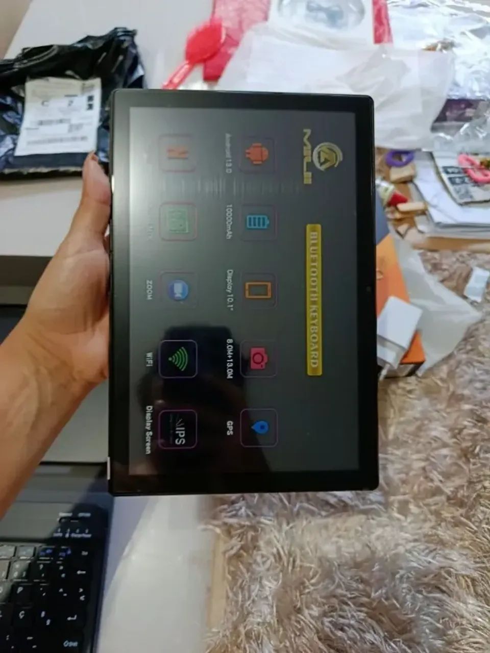 Tablet Pc Mil10 Android 13 256gb Memória 6gb Ram10 Polegadas Tablet Pc Milli UNIFY - Foto 3