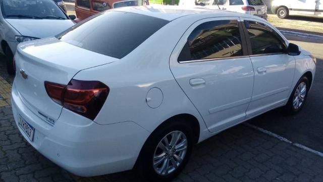 Cobalt LTZ 1.8 economic c/ gnv e banco de couro - pronto p/ uber Black - Foto 14