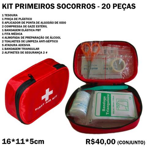 Kit de Primeiros Socorros - 20 Peças - Beleza e saúde - Centro, João Pessoa  584150308