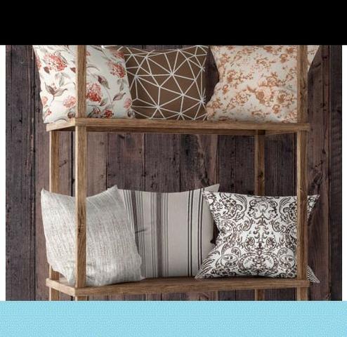 De Fabrica Kit 6 Capas de Almofadas Harmonie Taupe