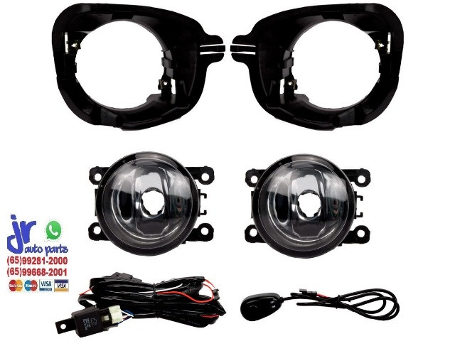 Kit Farol Milha Duster Oroch 2015 2016 2017 2018 2019 Auxiliar Neblina - Foto 2