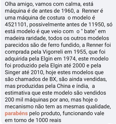Máquina de costura antiga - Foto 5