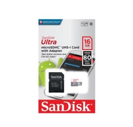 Cartão de Memória SanDisk 16GB Classe 10 (000289)
