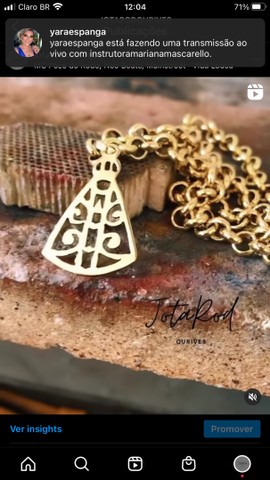 Pingentes em ouro 18k Exclusivos - Foto 4