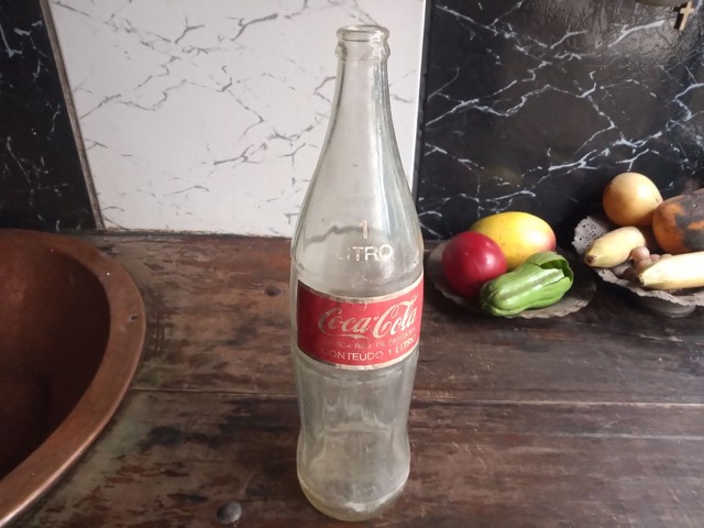 Garrafa coca cola fanta antiga  - Foto 3