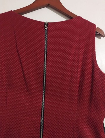 Vestido bordô 44/46 - Foto 5