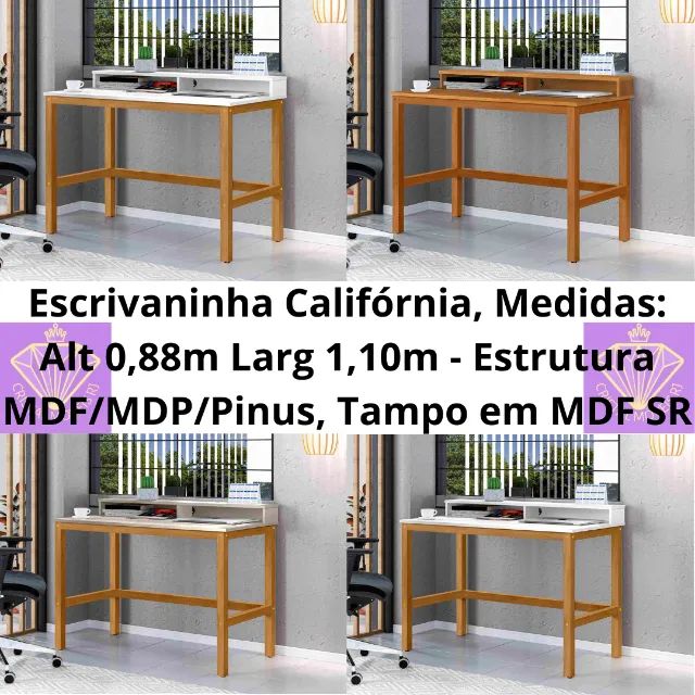 Escrivaninha Califórnia SR