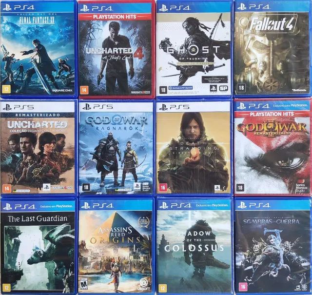 Jogos em Mídia Digital - PS4 e PS5 - Videogames - Liberdade, Parnamirim  1252602533