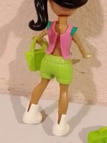 Boneca Polly pocket original com avaria no braço foi restaurada  - Foto 6
