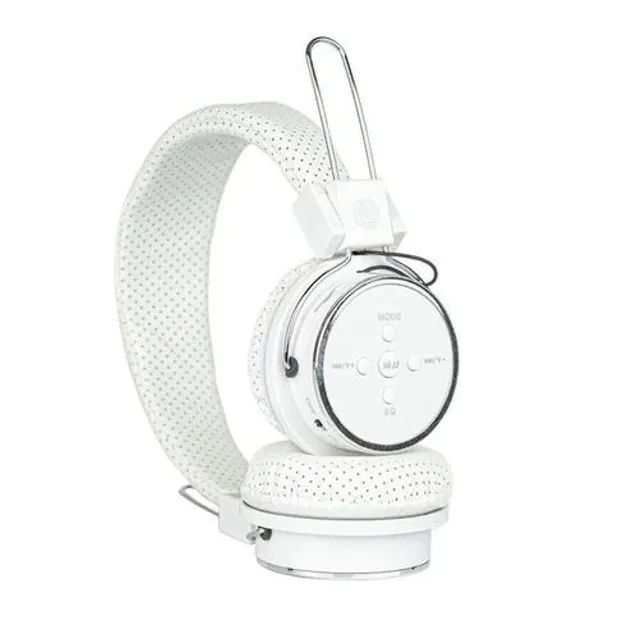 Fone de ouvido bluetooth com entrada cartão headset headphone - Foto 6