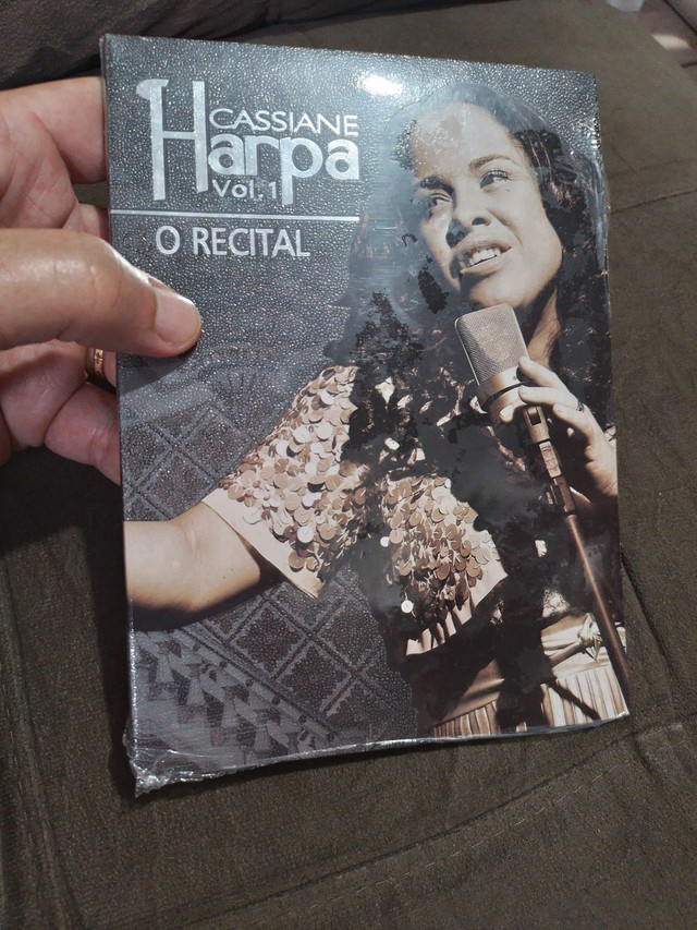 Dvd Cassiane Harpa Vol. 1 - O Recital - Novo Original e lacrado