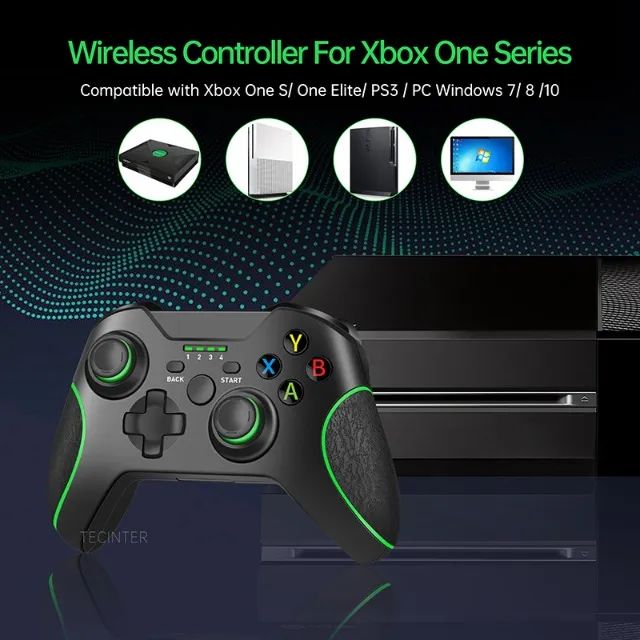 PC Gamepad para Xbox 360, Controlador de jogo sem fio 2.4G, Gaming