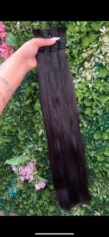 Cabelo liso e ondulado maravilhosos  ideal para mega Hair 55 65 e 75cm