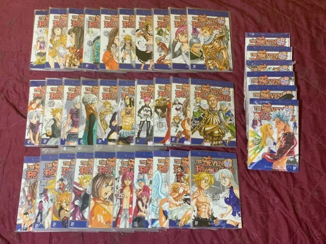 Nanatsu no Taizai Mangá Vol. 1 Ao 41 - Coleção Completa JBC