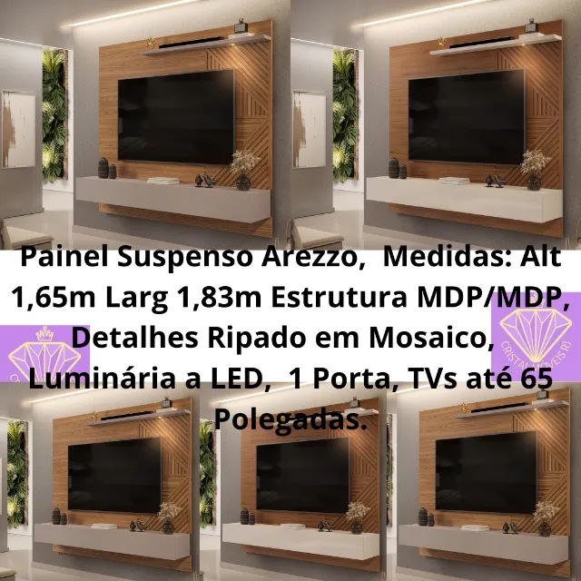 Painel Suspenso Arezzo TVS até 65 SR