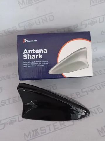 Antena de teto tubarão. Na cor preta. Nova. Instalada. - Foto 3